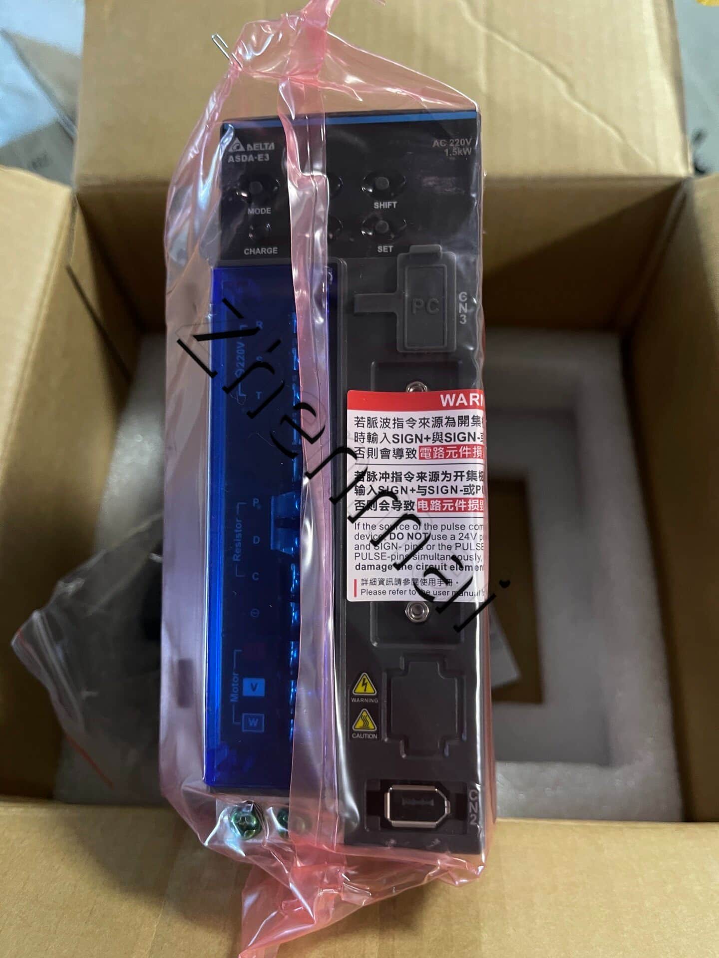 100 % helt ny original och äkta Delta ASD-E3-1521-L Frekvensomvandlare Driv servomotor