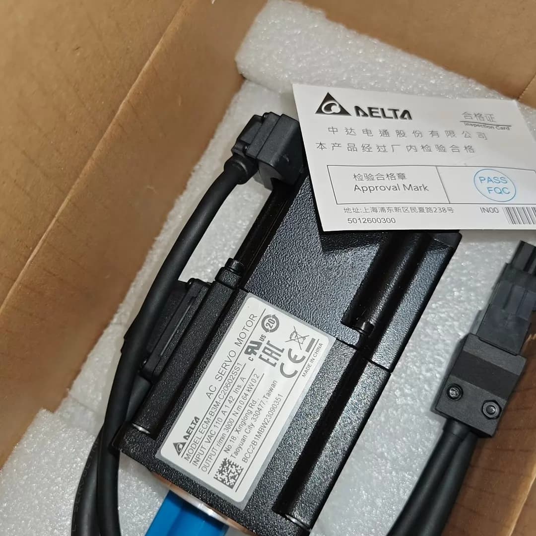 100 % helt ny original och äkta Delta ECM-B3M-C20602SS1 Frekvensomvandlare Driv servomotor
