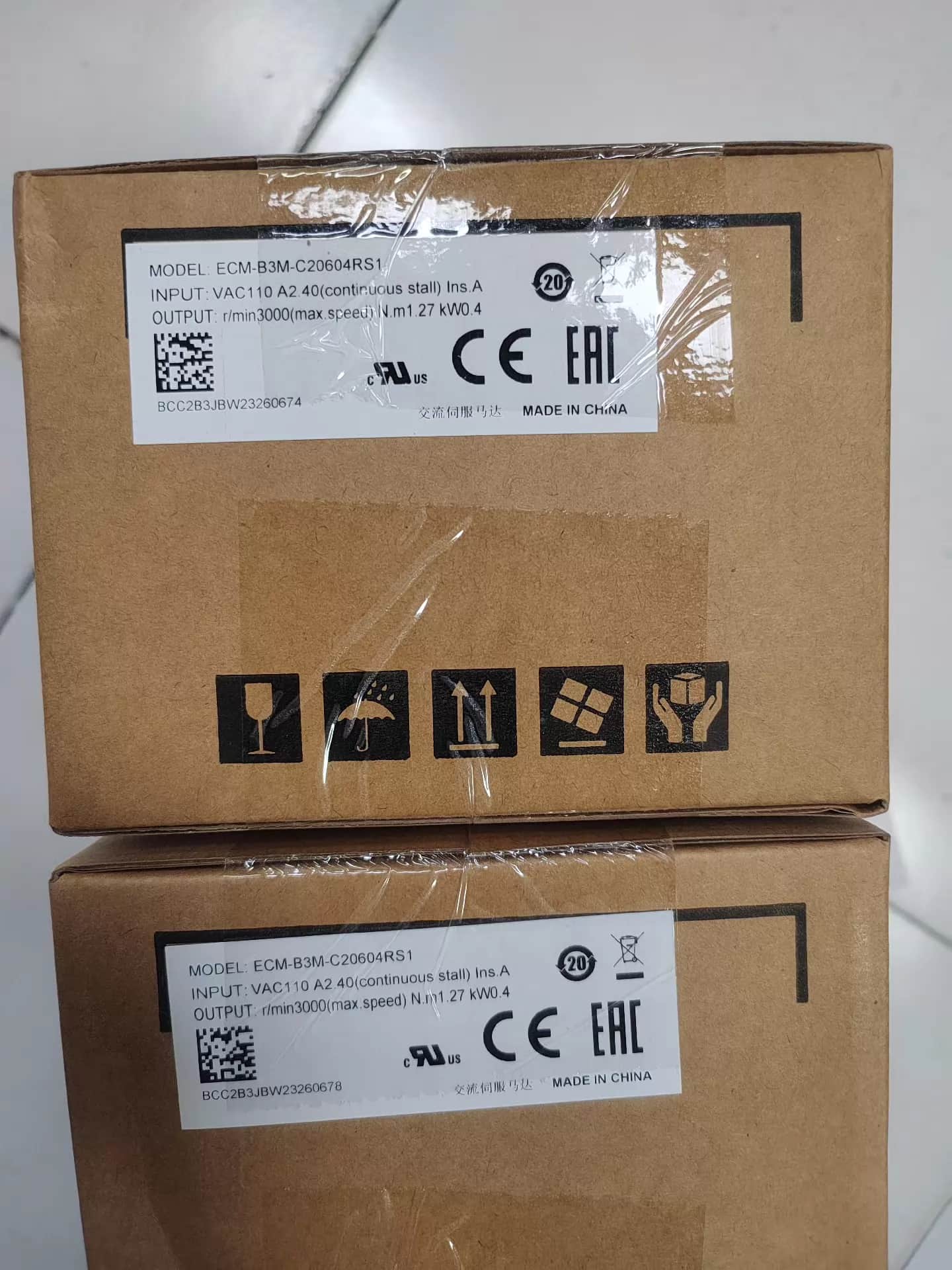 100 % helt ny original och äkta Delta ECM-B3M-C20604RS1 Frekvensomvandlare Driv servomotor