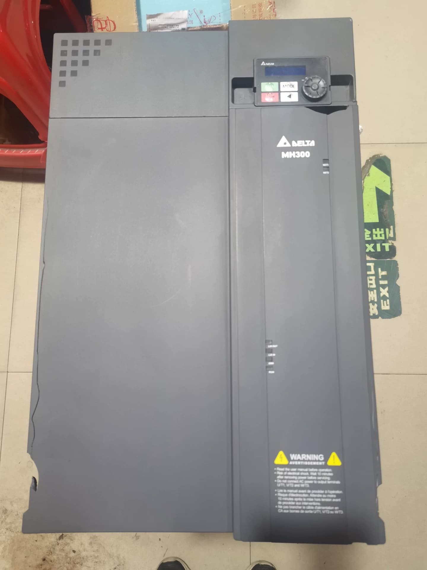 100 % helt nytt original och äkta Delta VFD91AMH43ANSAA(45KW) Frekvensomvandlare Driv servomotor
