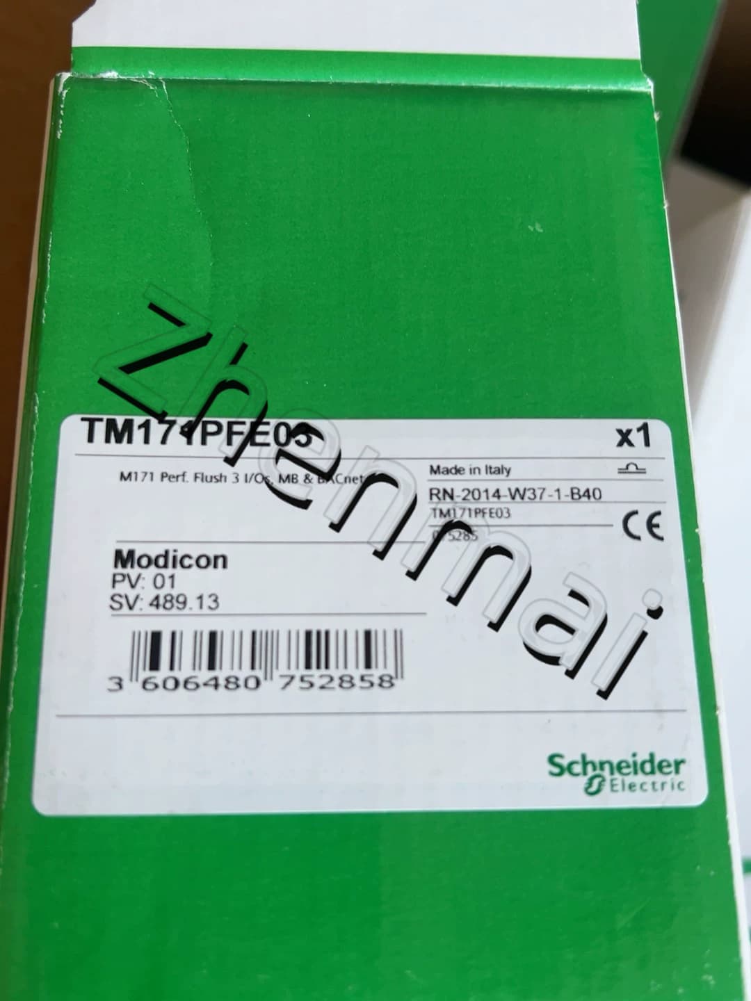 100 % helt ny, original och äkta Schneider TM171PFE03 Frekvensomvandlare, strömbrytare, kontaktorer, skyddsanordningar