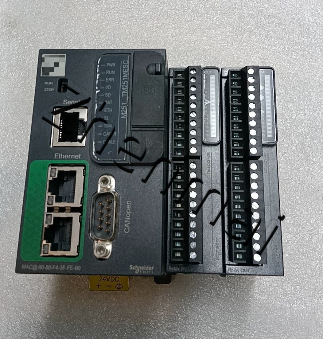 100 % helt nya, original och äkta Schneider TM251MESC Frekvensomvandlare, strömbrytare, kontaktorer, skyddsanordningar