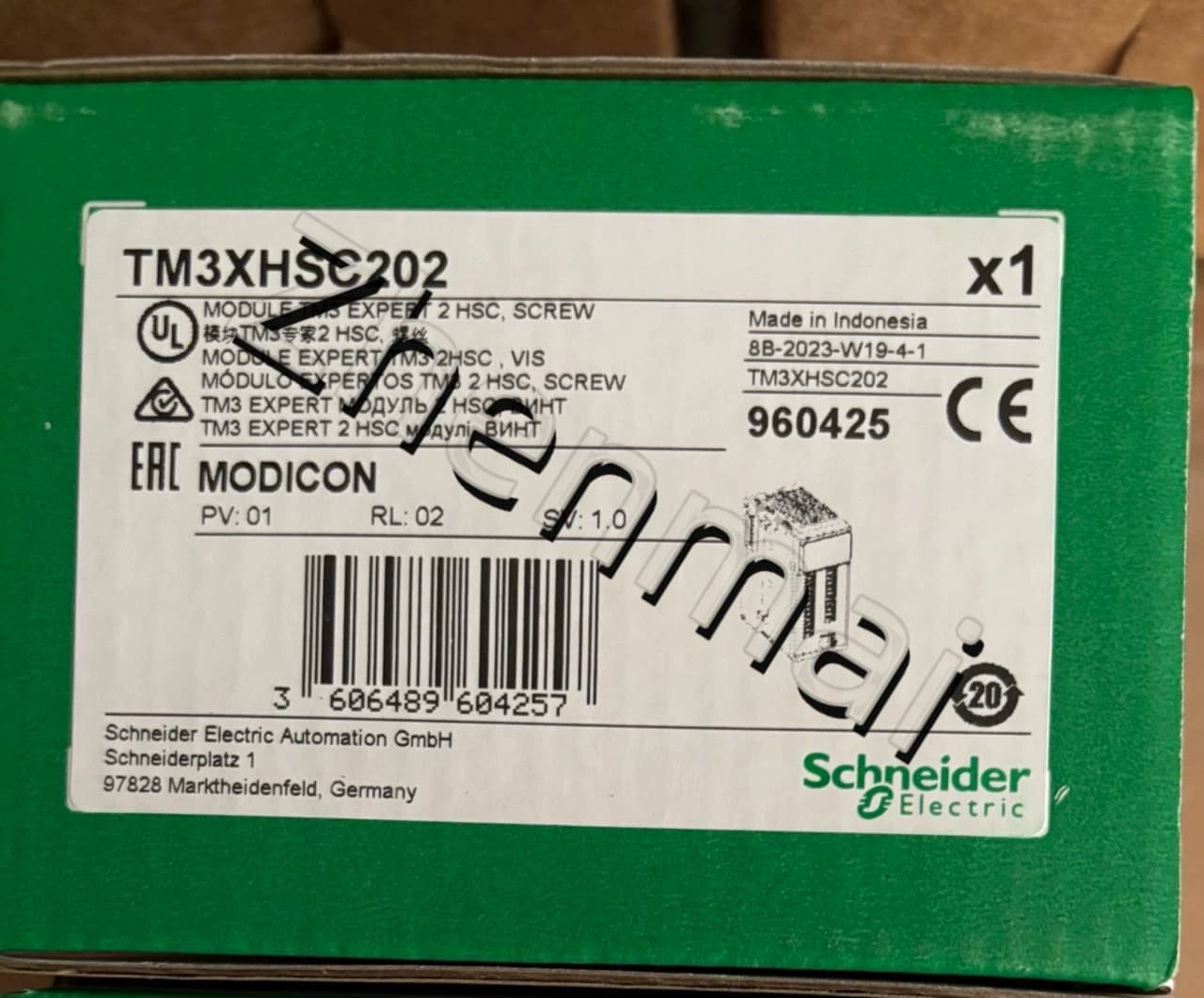 100 % helt nya, original och äkta Schneider TM3XHSC202 Frekvensomvandlare, strömbrytare, kontaktorer, skyddsanordningar