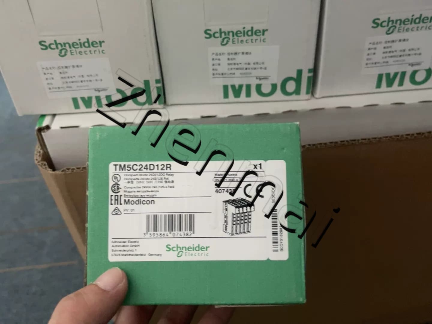 100 % helt nya, original och äkta Schneider TM5C24D12R Frekvensomvandlare, strömbrytare, kontaktorer, skyddsanordningar