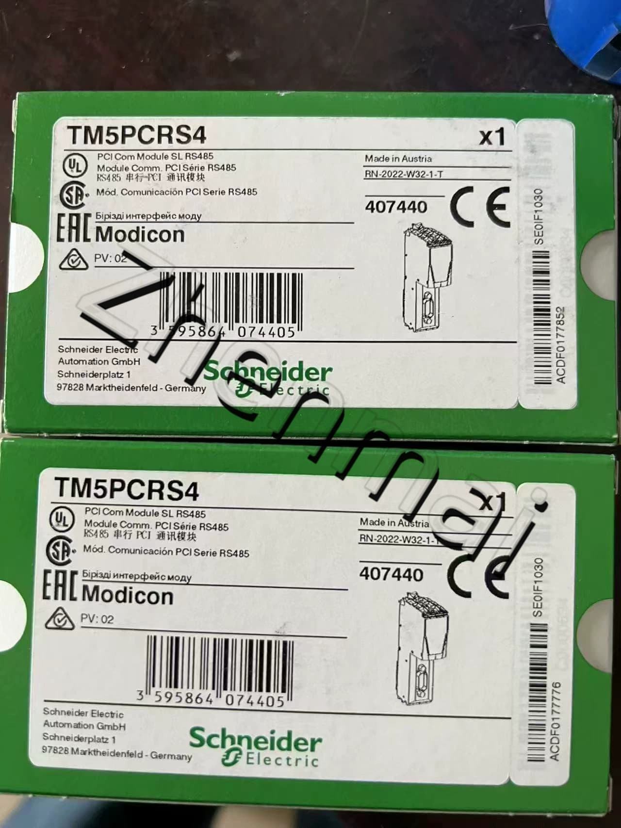 100 % helt nya, original och äkta Schneider TM5PCRS4 Frekvensomvandlare, strömbrytare, kontaktorer, skyddsanordningar