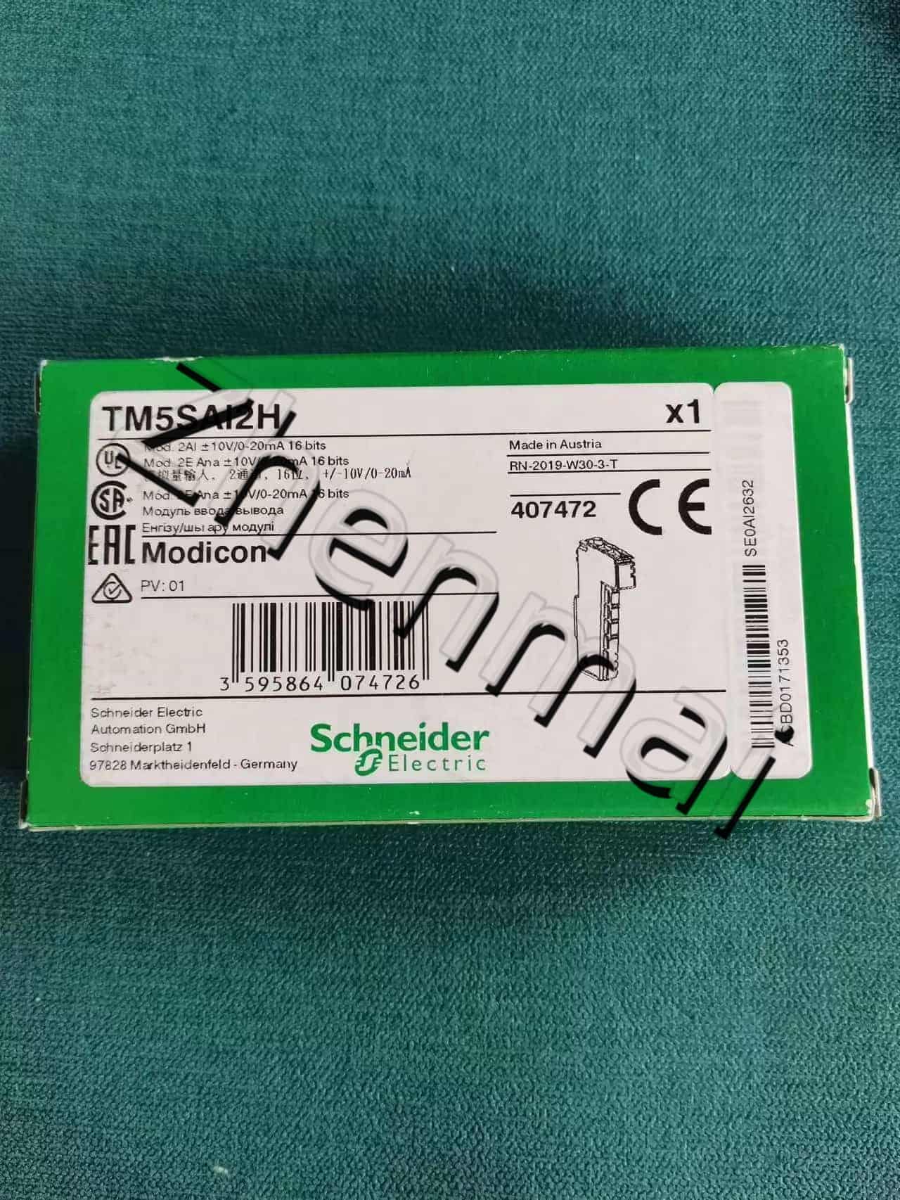 100 % helt nya, original och äkta Schneider TM5SAI2H Frekvensomvandlare, strömbrytare, kontaktorer, skyddsanordningar