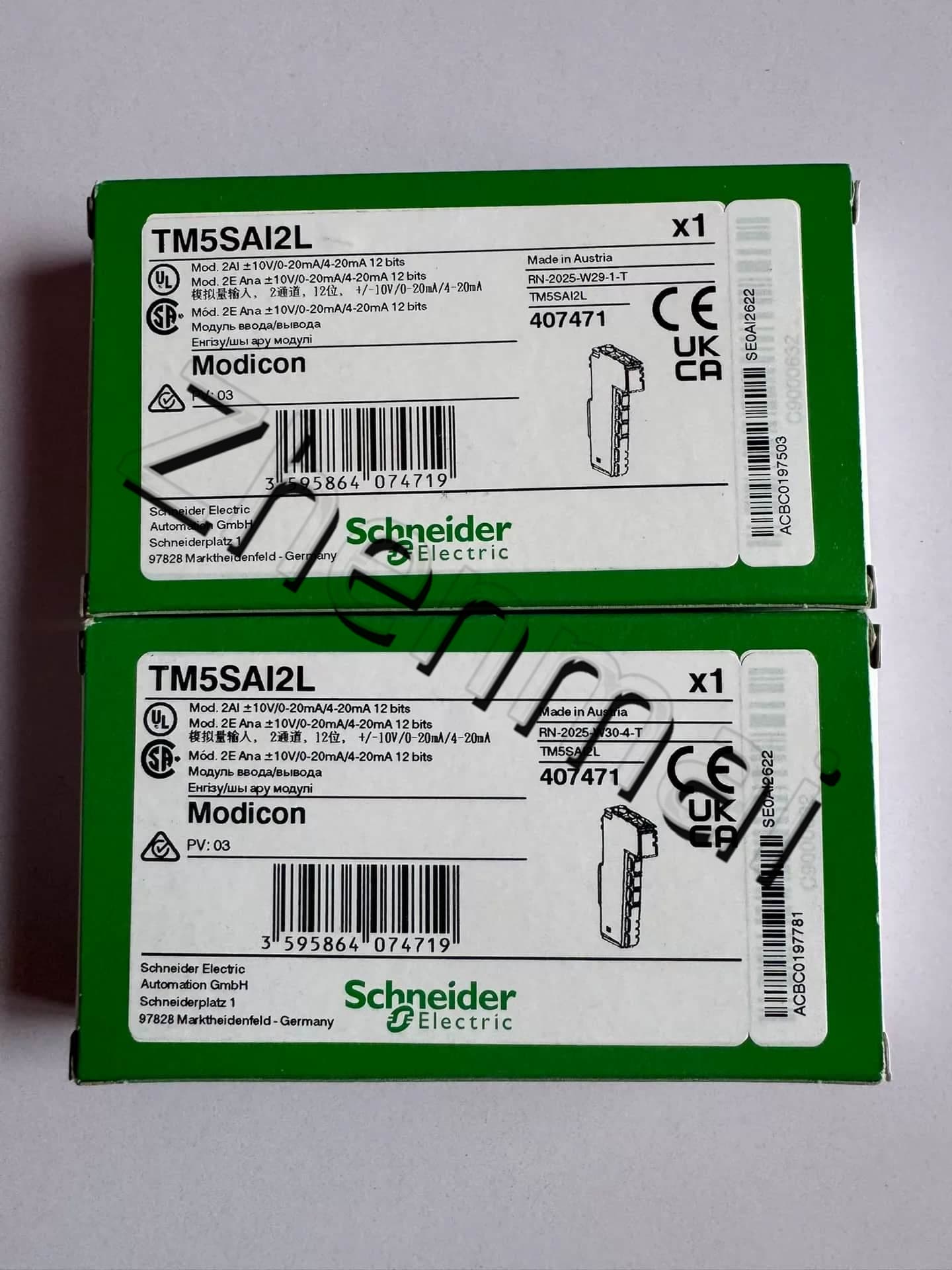 100 % helt nya, original och äkta Schneider TM5SAI2L Frekvensomvandlare, strömbrytare, kontaktorer, skyddsanordningar