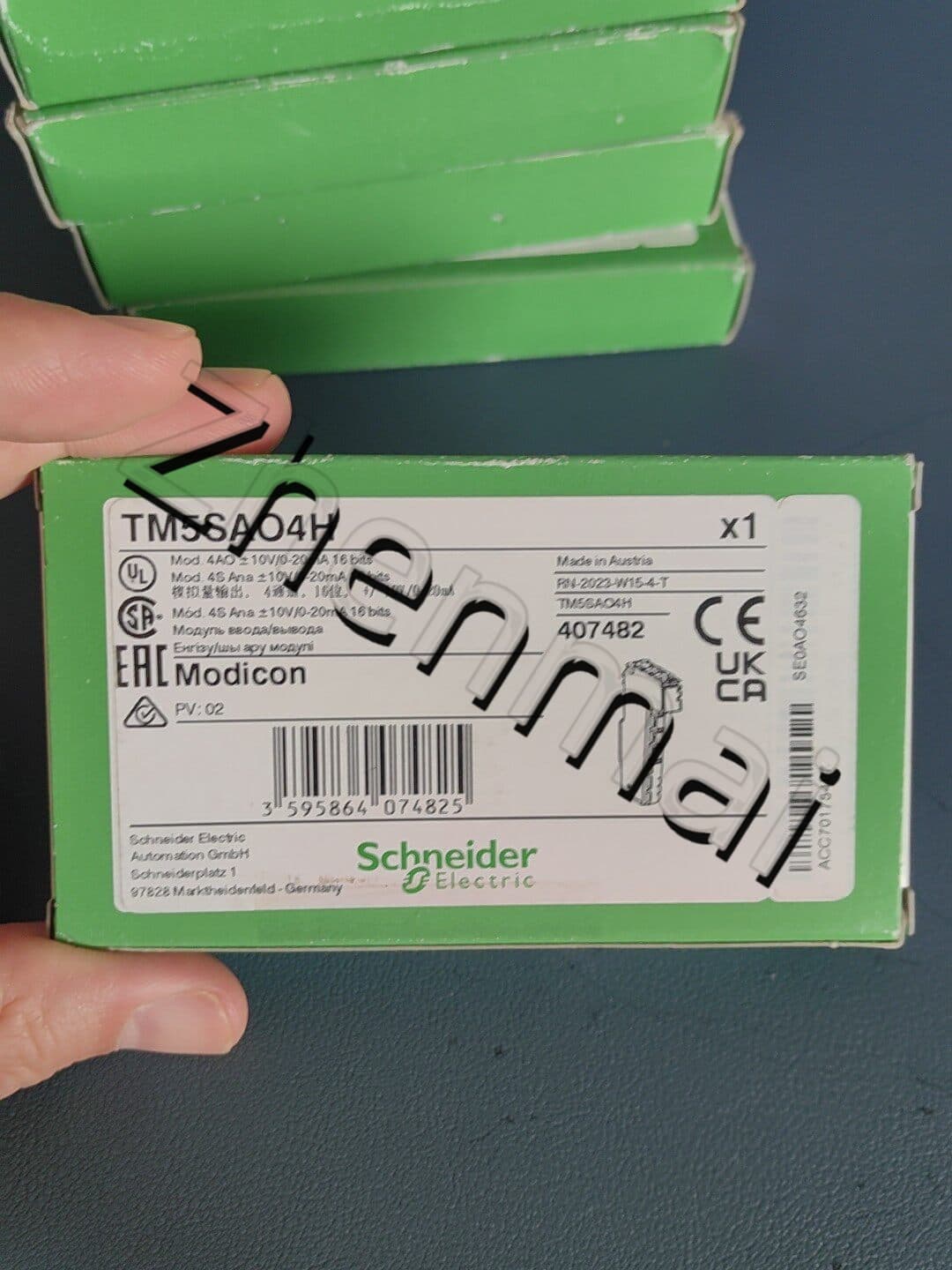 100 % helt nya, original och äkta Schneider TM5SAO4H Frekvensomvandlare, strömbrytare, kontaktorer, skyddsanordningar