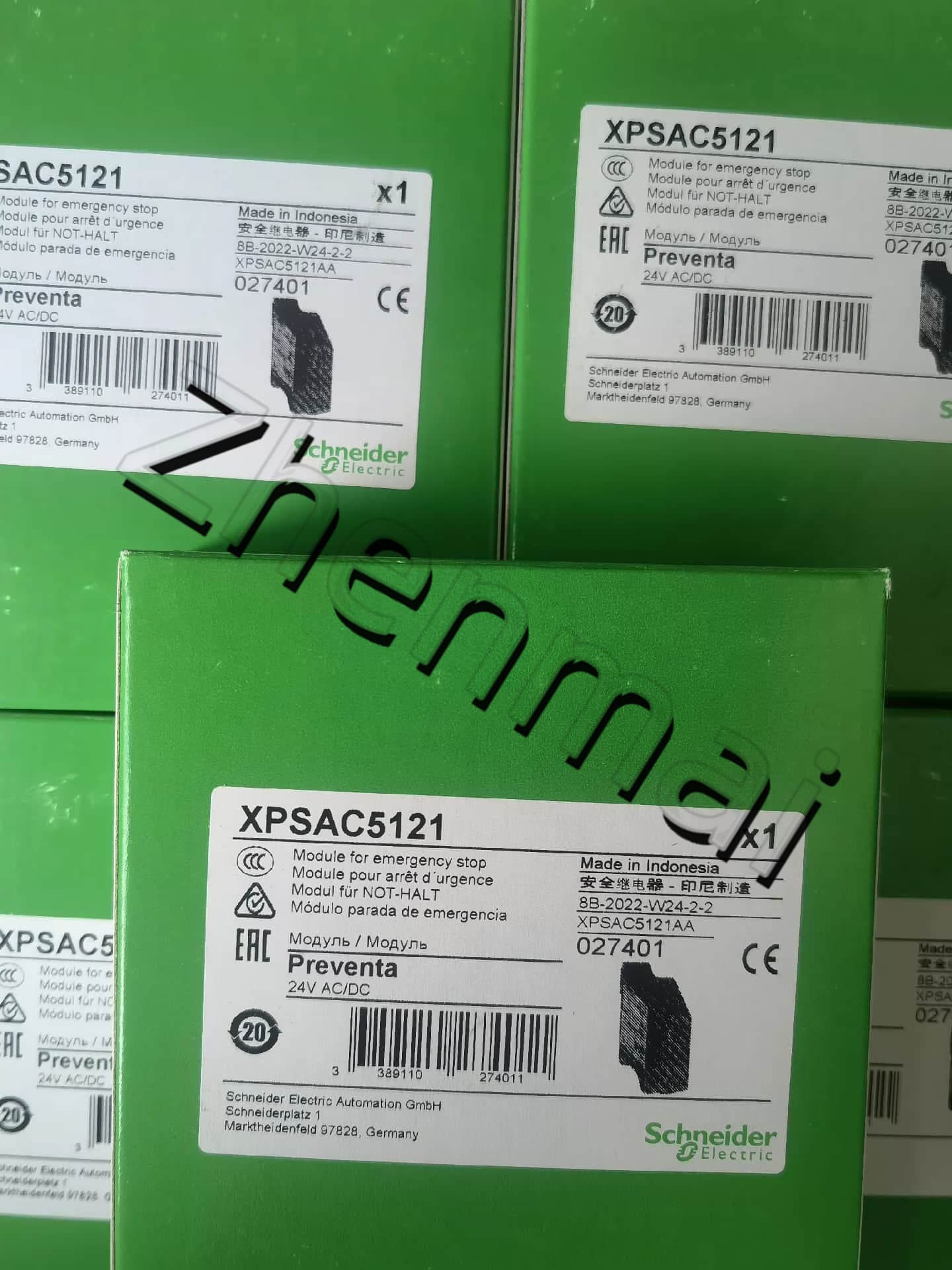 100 % helt nya, original och äkta Schneider XPSAC5121 Frekvensomvandlare, strömbrytare, kontaktorer, skyddsanordningar