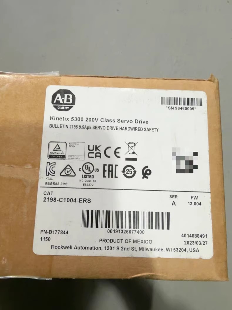 2198-C1004-ERS Kinetix 5300 Servo Drive, helt ny och äkta Snabb leverans