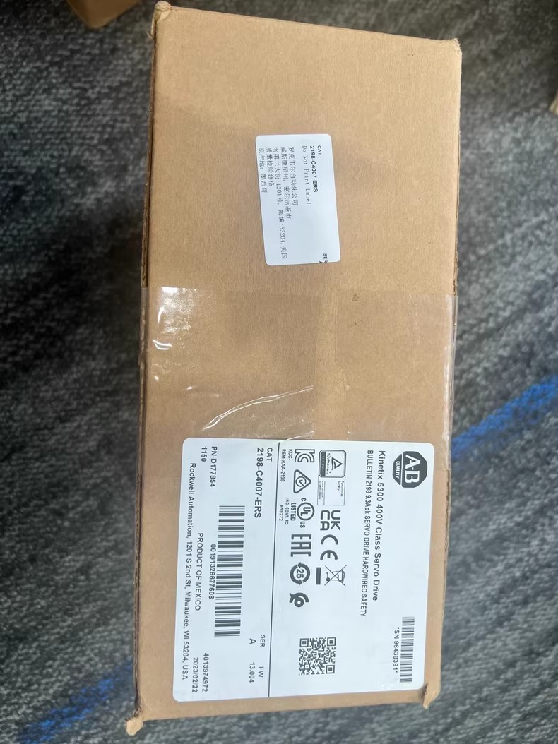 2198-C4007-ERS Kinetix 5300 Servo Drive, helt ny och äkta Snabb leverans