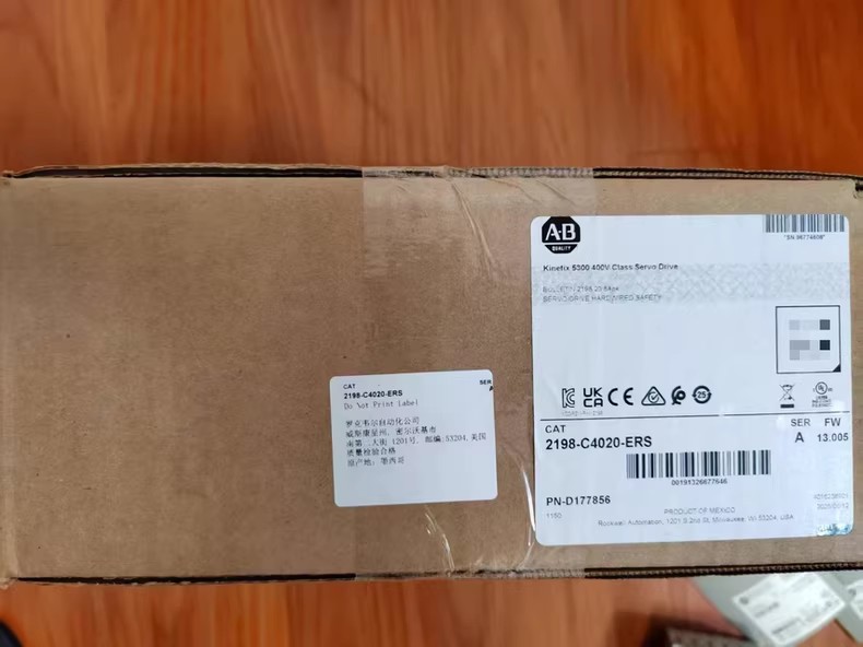 2198-C4020-ERS Kinetix 5300 Servo Drive, helt ny och äkta Snabb leverans