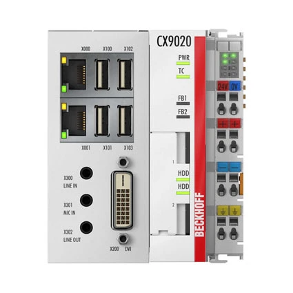 Beckhoff CX9020-0110 Inbyggd PC DIN-skena monterbar 1 GHz Arm Cortex-A8 Ethernet-kontrollsystem