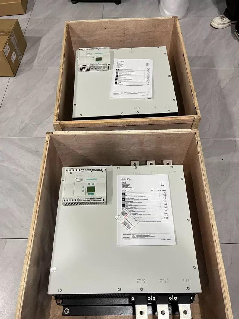 Helt ny, äkta, fabriksanpassad Siemens 3RW4466-2BC34 mjukstartare SIRIUS SOFT STARTER