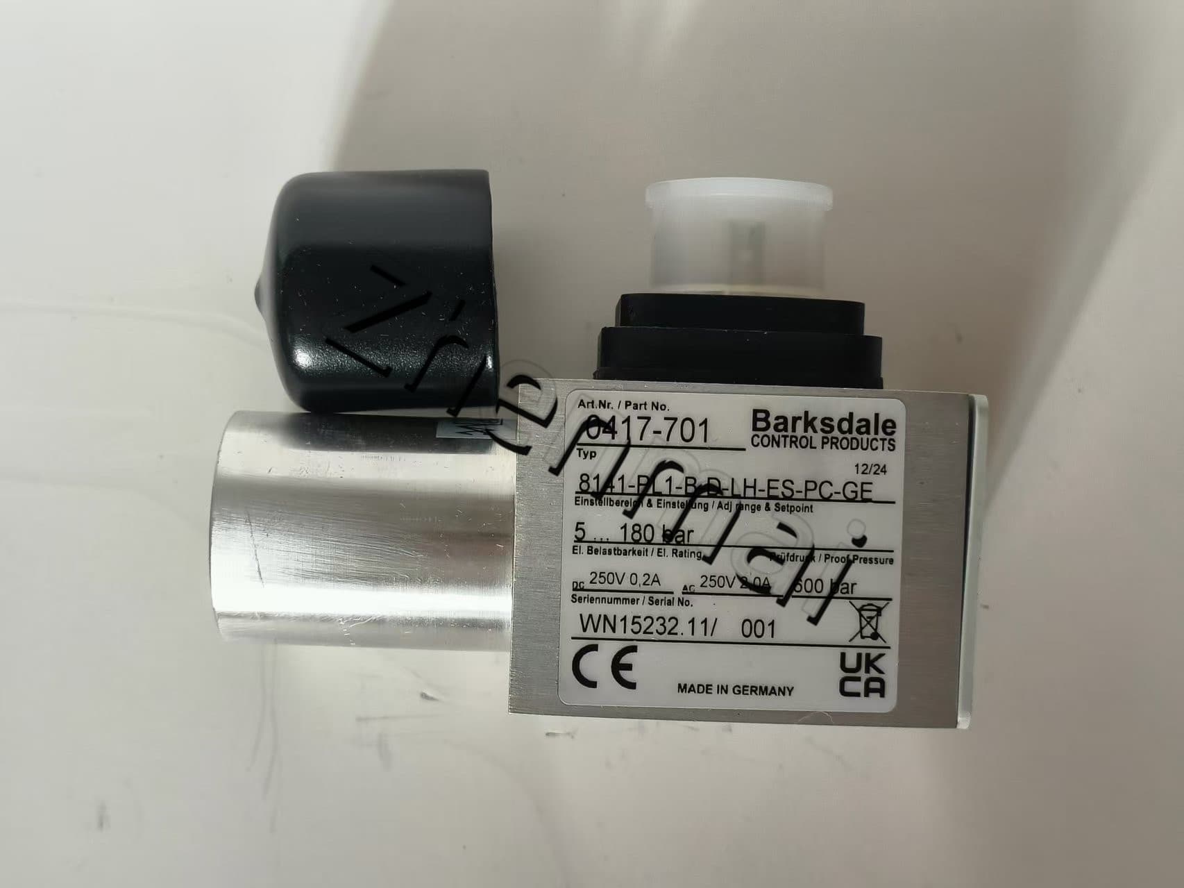 Helt ny original Barksdale 8141-PL1-B-D-LH-ES-PC-GE354 0417-701 Trycksensor Nivåomkopplare Flödesvakt Tryckbrytare Snabb leverans