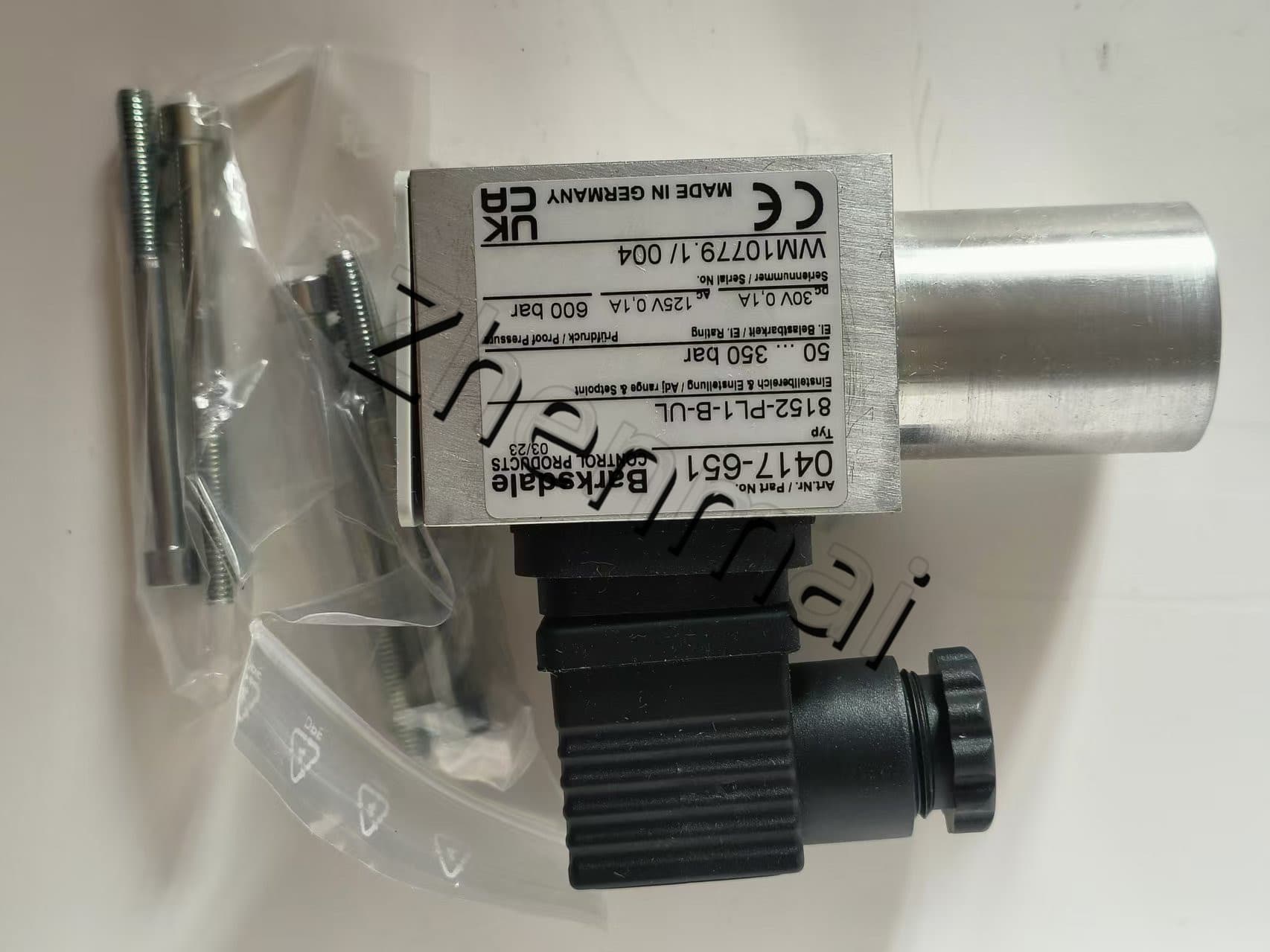 Helt ny original Barksdale 8152-PL1-B-UL 0417-651 Trycksensor Nivåomkopplare Flödesvakt Tryckomkopplare Snabb leverans