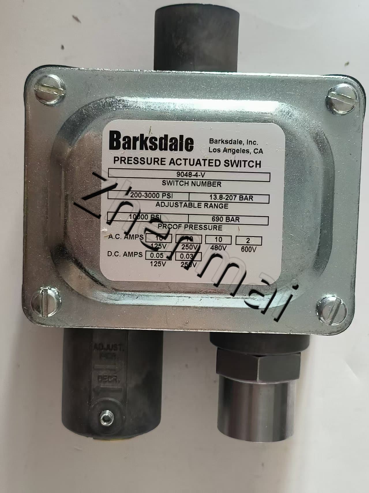 Helt ny original Barksdale 9048-4-V Trycksensor Nivåomkopplare Flödesvakt Tryckomkopplare Snabb leverans