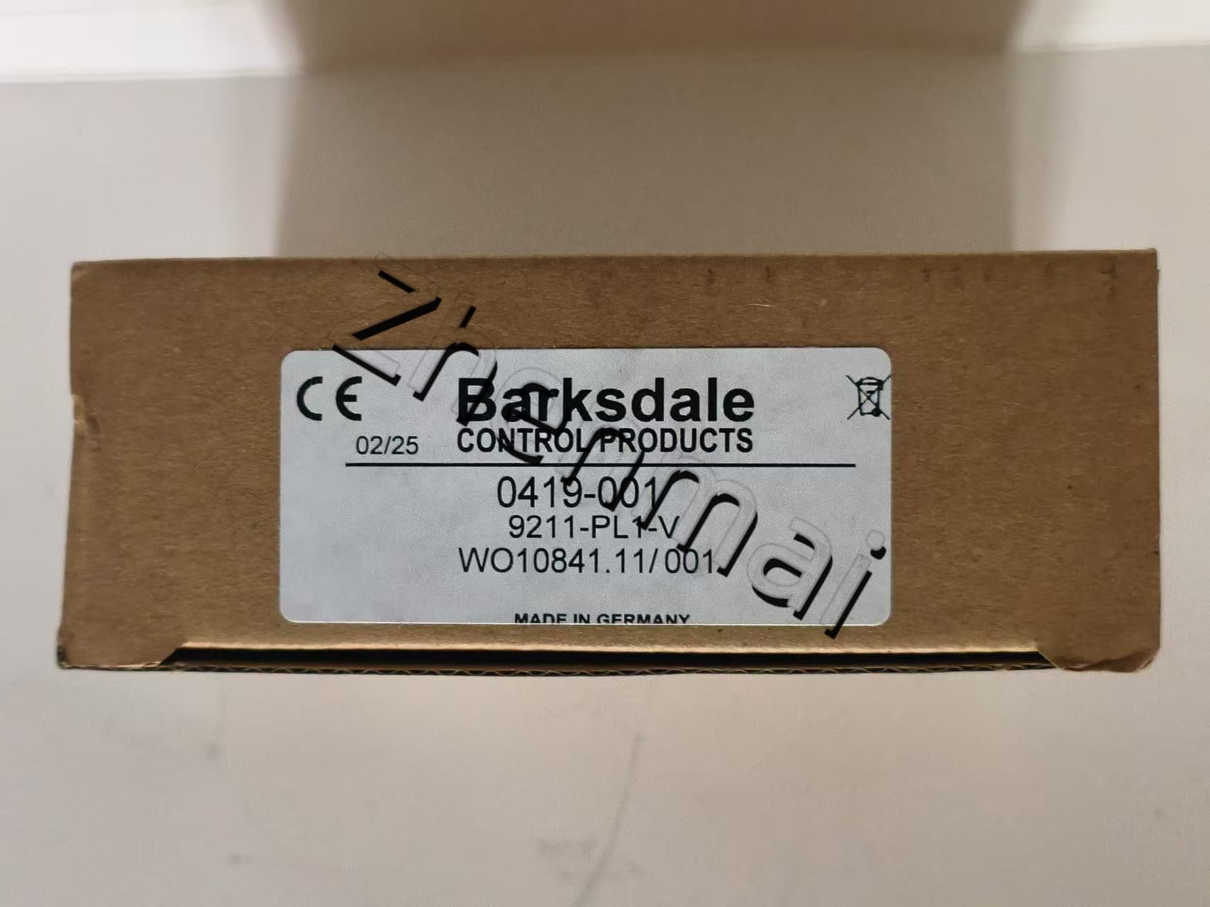 Helt ny original Barksdale 9211-PL1-V 0419-001 Trycksensor Nivåomkopplare Flödesvakt Tryckomkopplare Snabb leverans