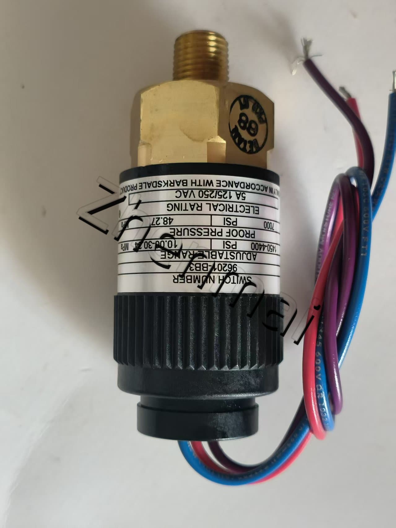 Helt ny original Barksdale 96201-BB3 Trycksensor Nivåomkopplare Flödesvakt Tryckomkopplare Snabb leverans