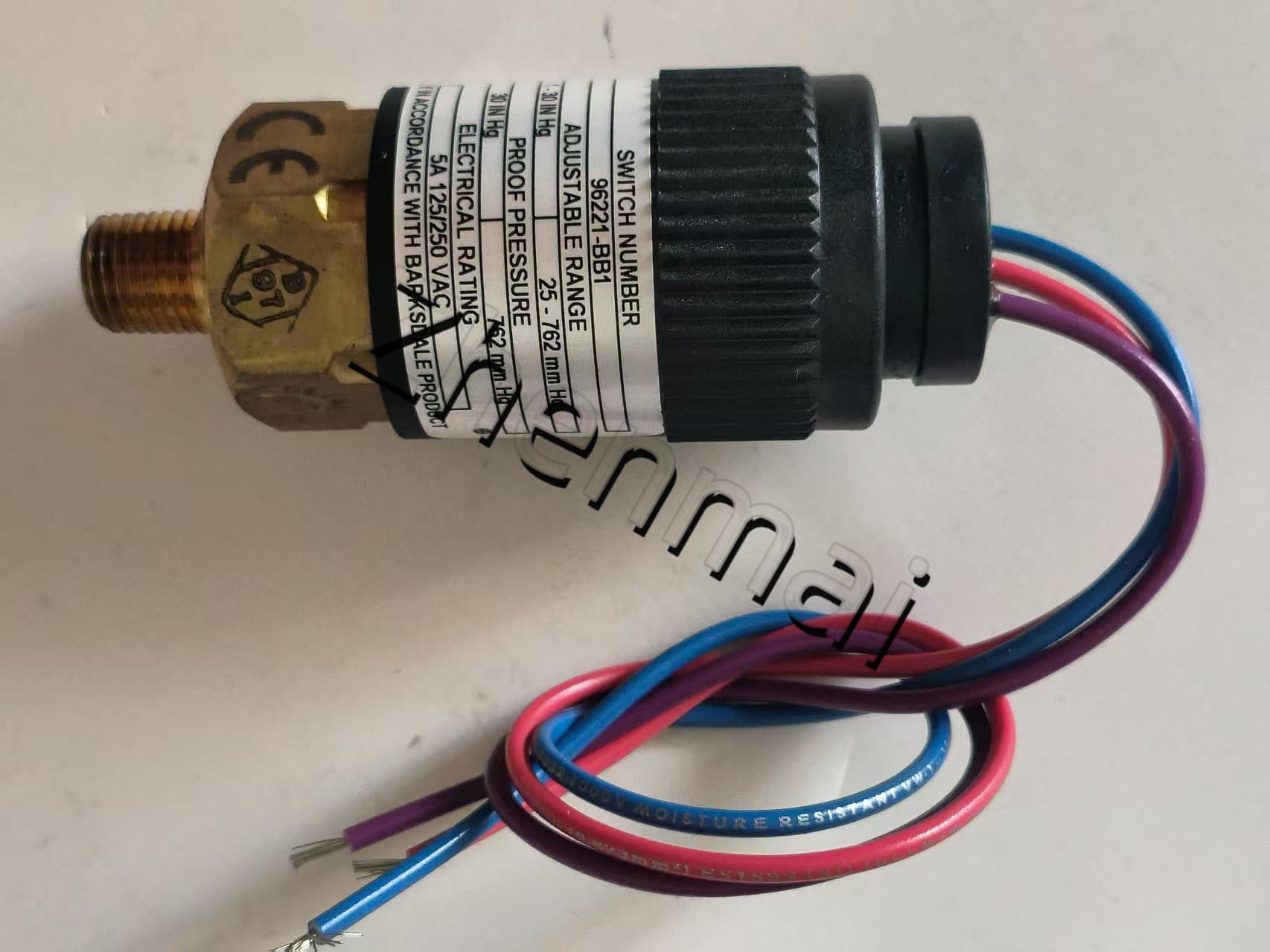 Helt ny original Barksdale 96221-BB1 Trycksensor Nivåomkopplare Flödesvakt Tryckomkopplare Snabb leverans