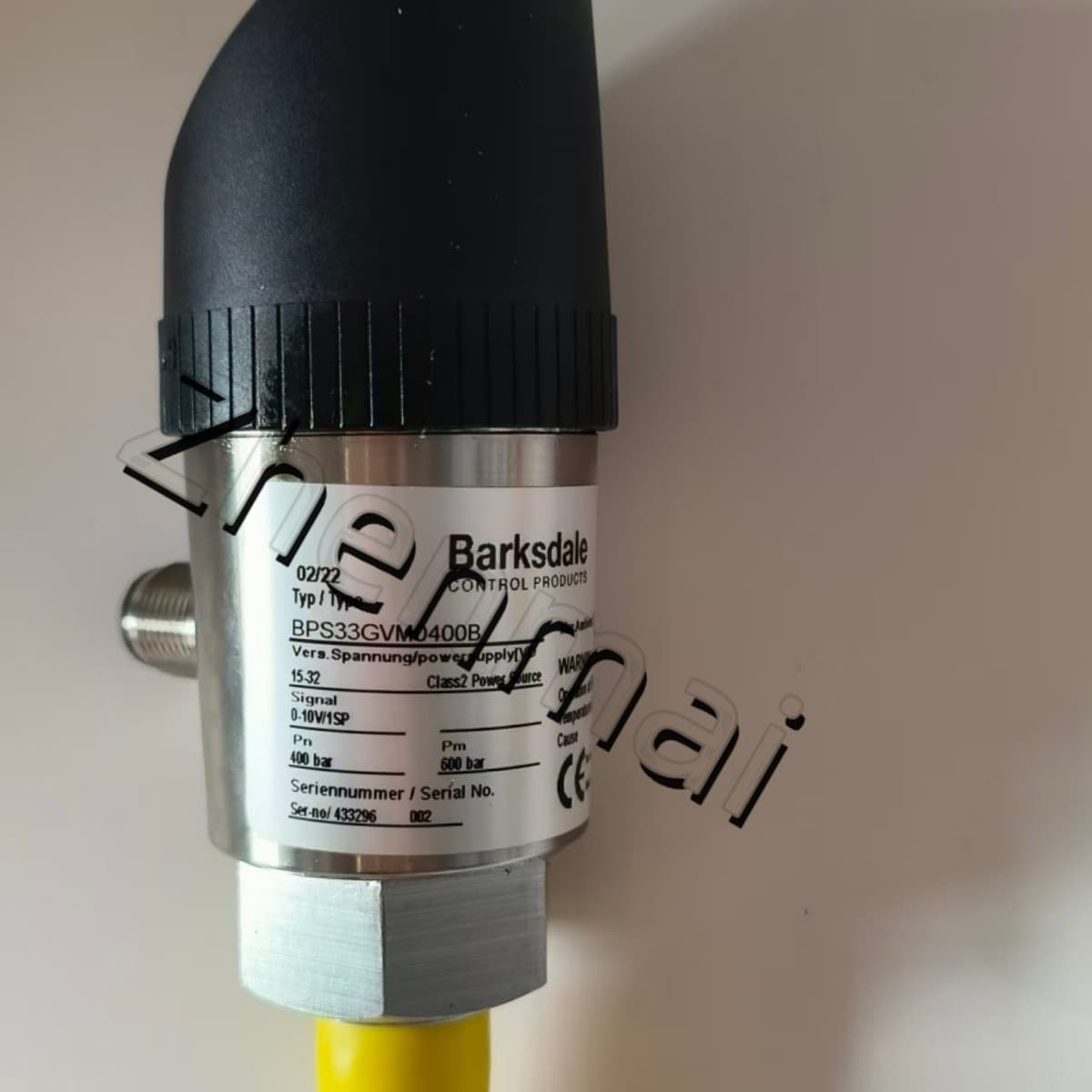 Helt ny original Barksdale B3H-M48SS-GE100/001 0413-038 Trycksensor Nivåomkopplare Flödesvakt Tryckomkopplare Snabb leverans