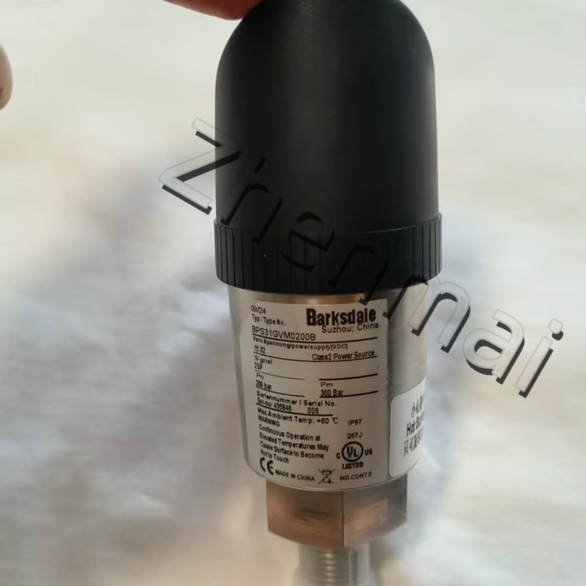 Helt ny original Barksdale BPS31GVM0200B Trycksensor Nivåomkopplare Flödesbrytare Tryckomkopplare Snabb leverans