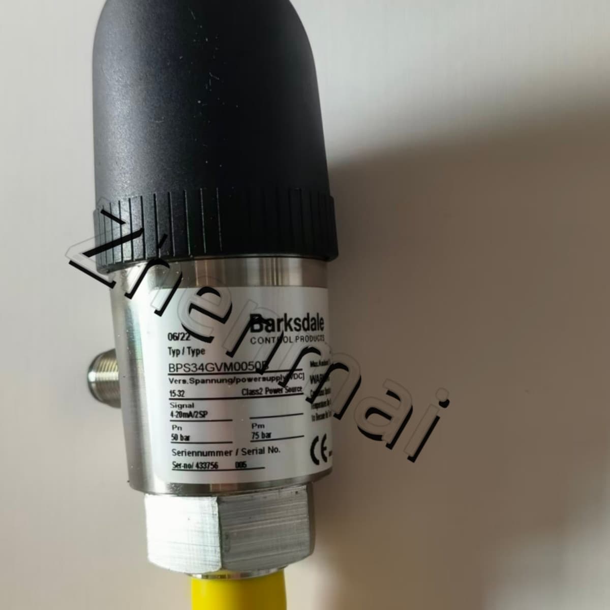 Helt ny original Barksdale BPS34GVM0050B Trycksensor Nivåomkopplare Flödesvakt Tryckomkopplare Snabb leverans