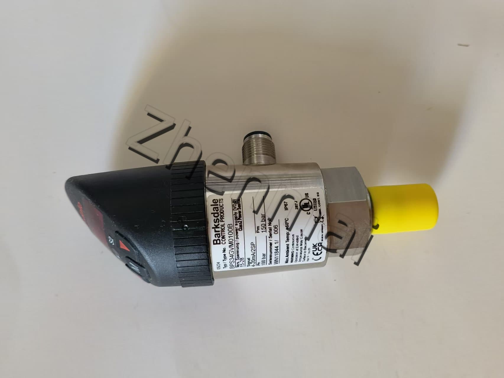 Helt ny original Barksdale BPS34GVM0100B Trycksensor Nivåomkopplare Flödesvakt Tryckomkopplare Snabb leverans