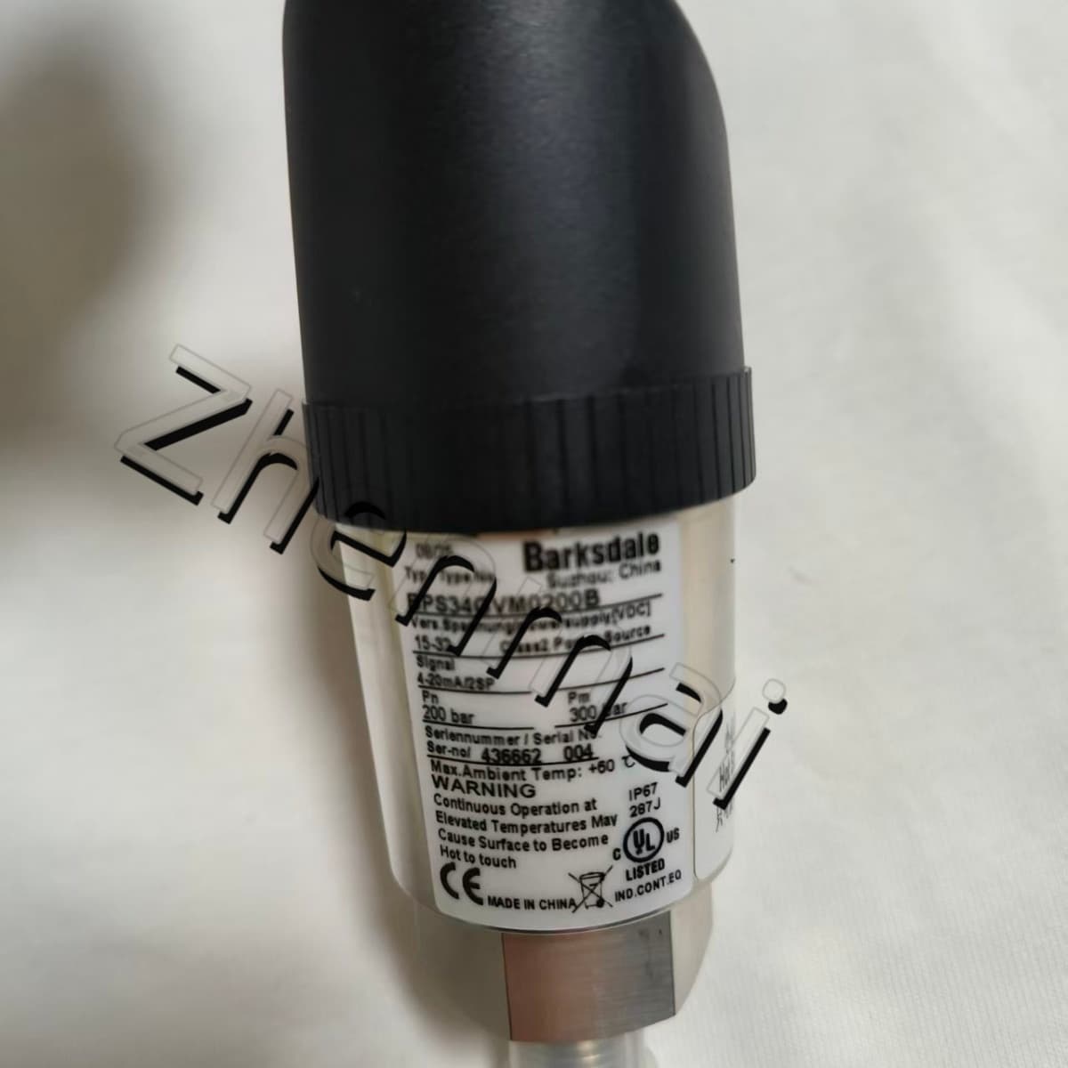 Helt ny original Barksdale BPS34GVM0200B Trycksensor Nivåomkopplare Flödesbrytare Tryckomkopplare Snabb leverans