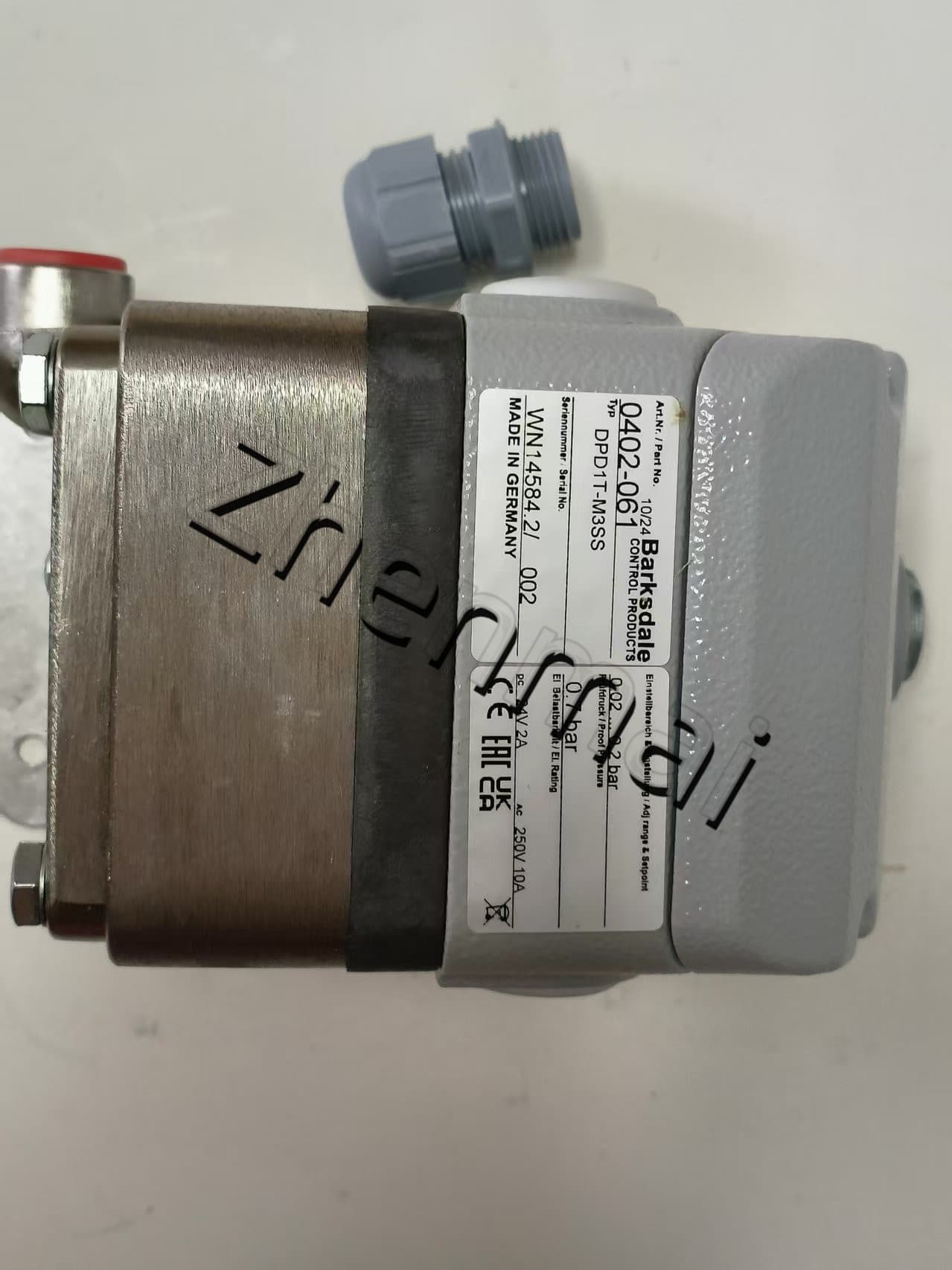 Helt ny original Barksdale DPD1T-M3SS Trycksensor Nivåomkopplare Flödesvakt Tryckomkopplare Snabb leverans