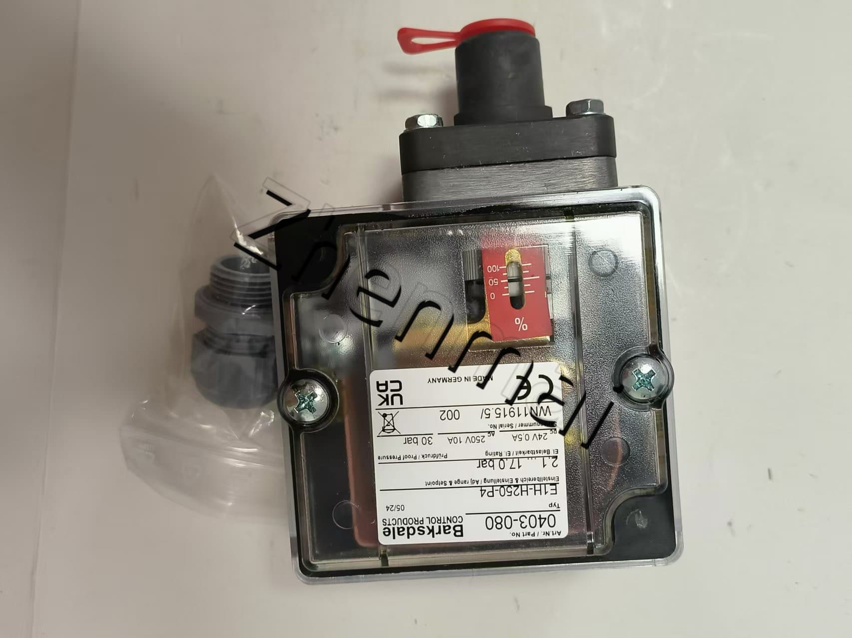 Helt ny original Barksdale E1H-H250-P4 0403-080 Trycksensor Nivåomkopplare Flödesvakt Tryckbrytare Snabb leverans