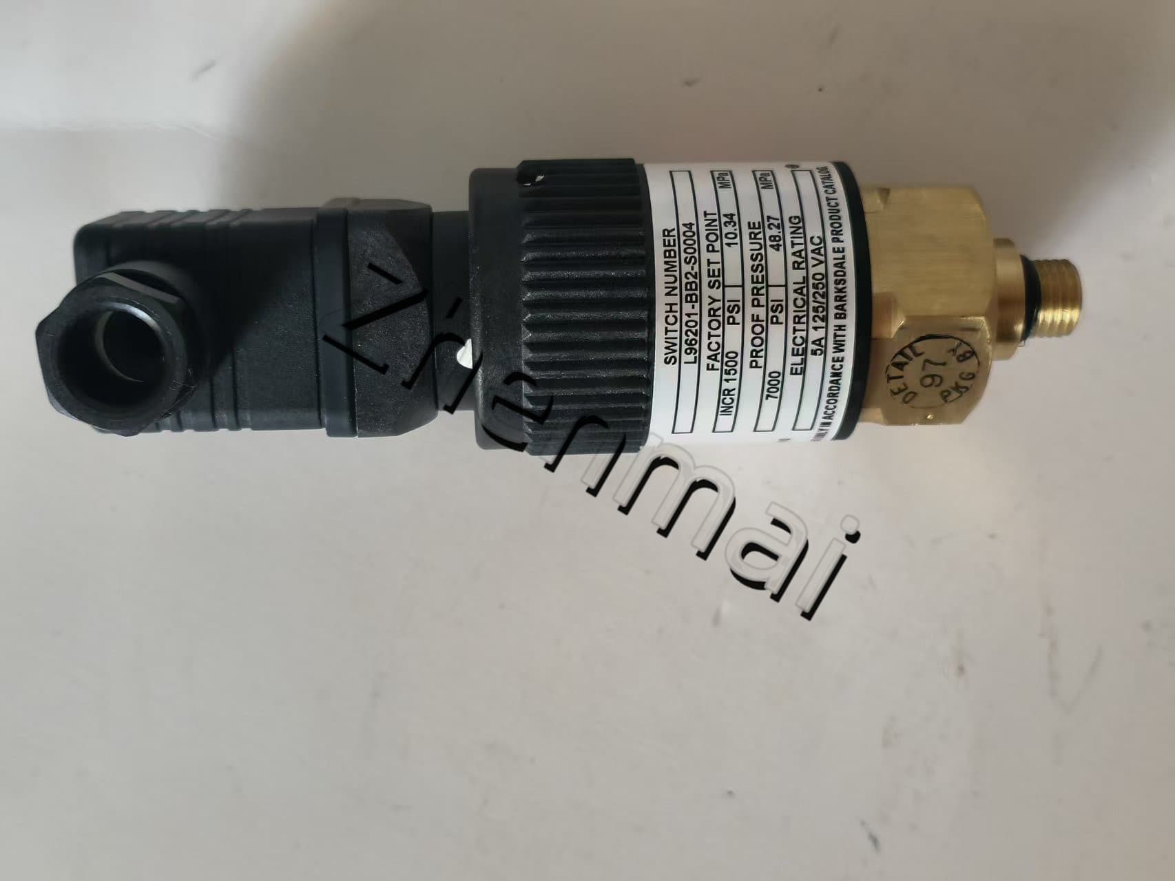 Helt ny original Barksdale L96201-BB2-S0004 Trycksensor Nivåomkopplare Flödesvakt Tryckomkopplare Snabb leverans
