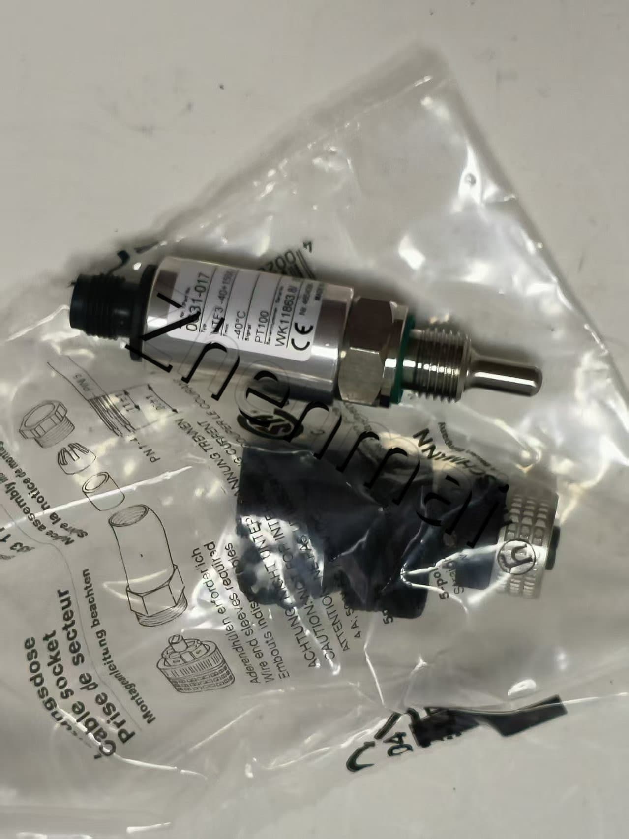 Helt ny original Barksdale UTF3-40+150/L=25mm 0631-017 Trycksensor Nivåomkopplare Flödesvakt Tryckomkopplare Snabb leverans