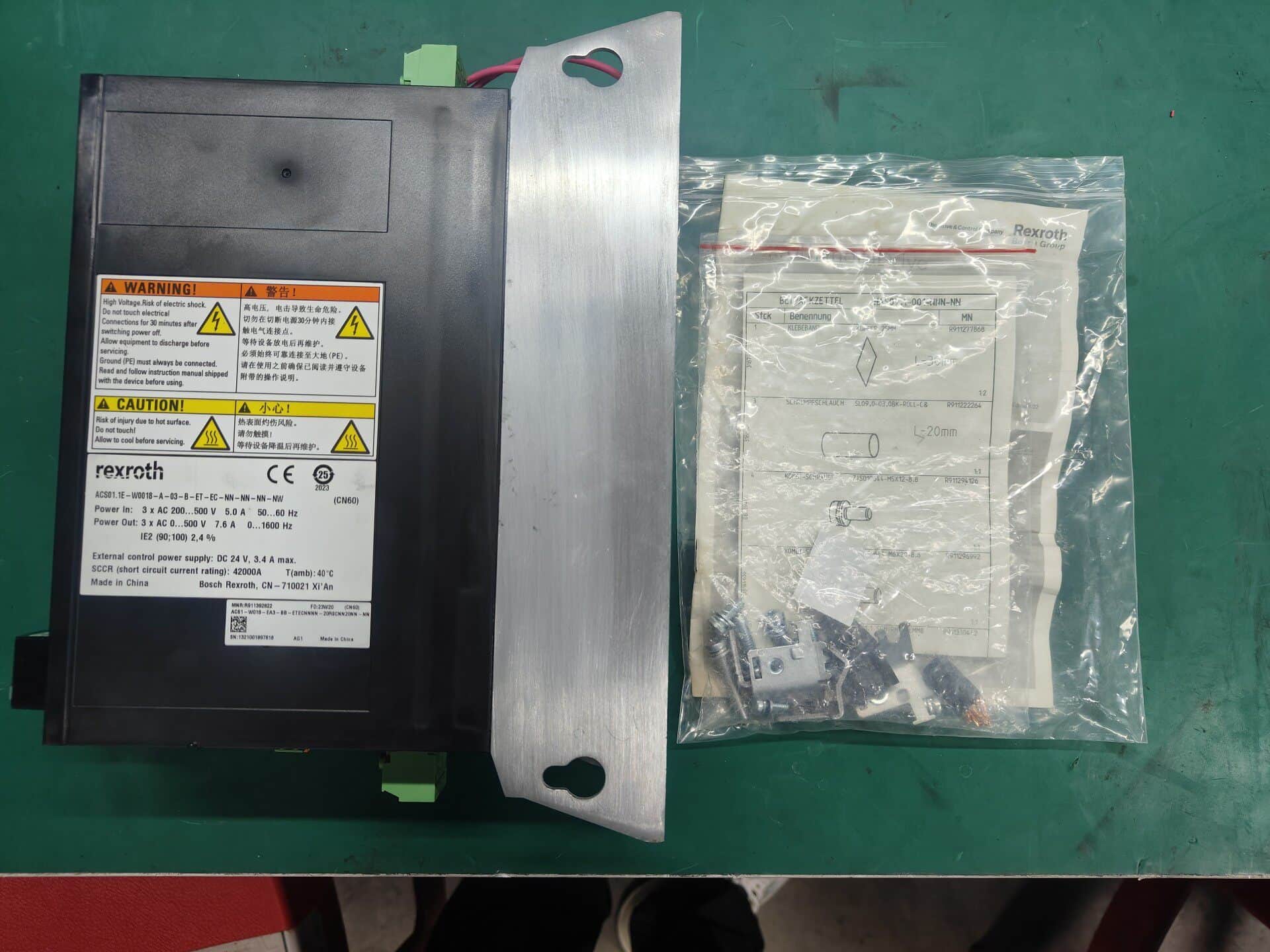 Helt ny original Bosch Rexroth servomotor ACS01.1E-W0018-A-03-B-ET-EC-NN-NN-NW Servomotor Snabb leverans
