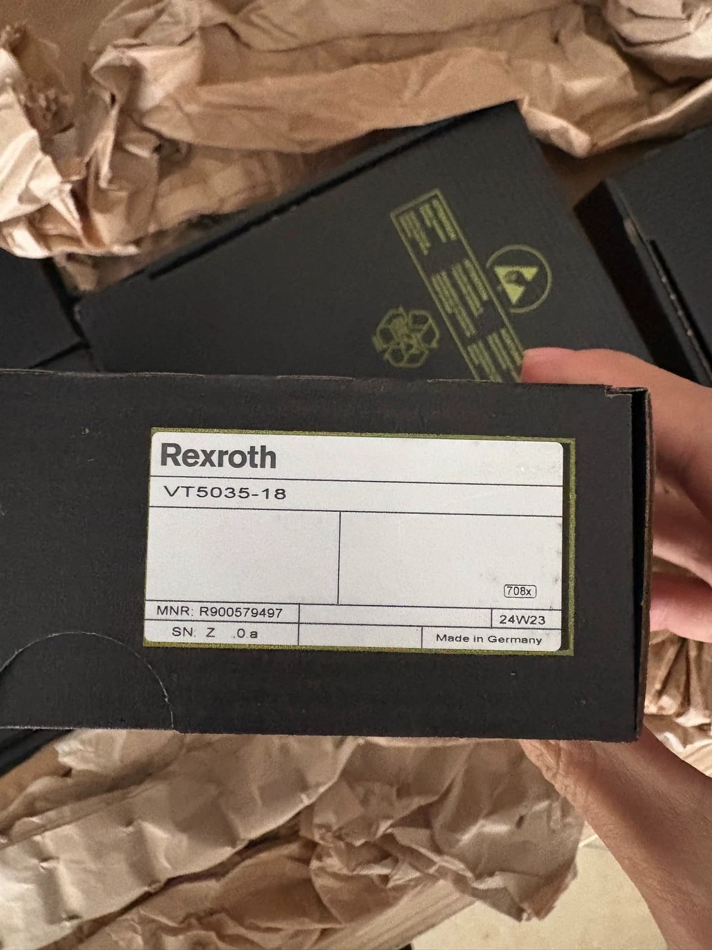 Helt ny original Bosch Rexroth servodrivningsförstärkare, förstärkarkort VT5035-18 servomotor Snabb leverans