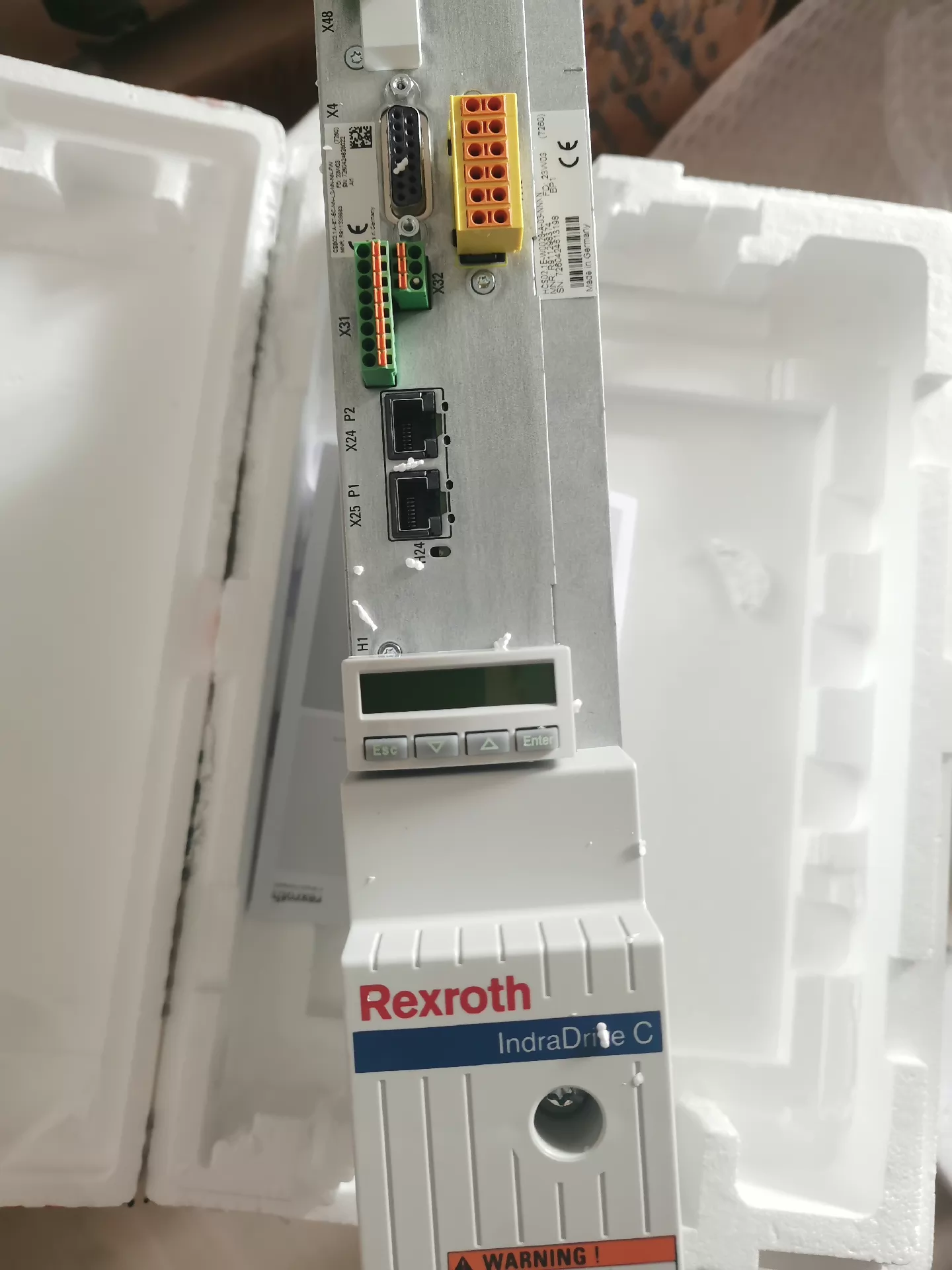 Helt ny original Bosch Rexroth servomotor CSB02.1A-ET-EC-NN-L3-NN-NN-FW Servomotor Snabb leverans