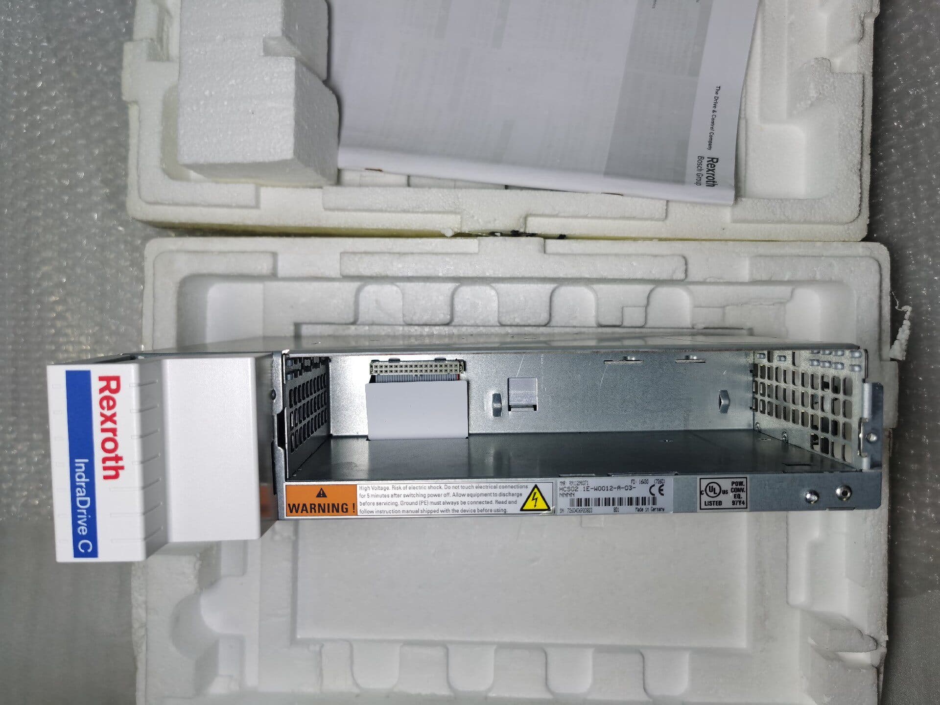 Helt ny original Bosch Rexroth servodrift HCS02.1E-W0012-A-03-NNNN R911298371 Servomotor Snabb leverans
