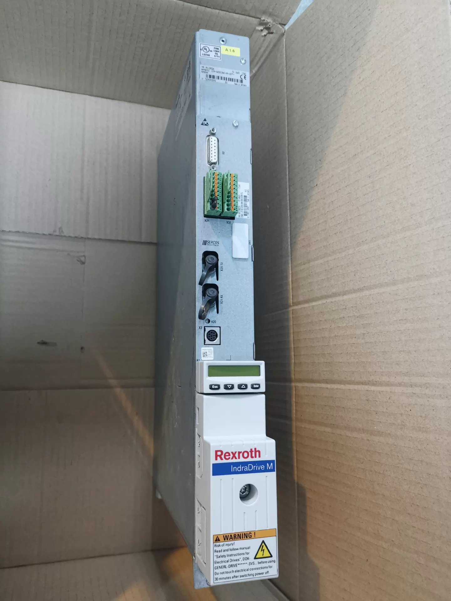 Helt ny original Bosch Rexroth servomotor HMS01.1N-W0036-A-07-NNNN Servomotor Snabb leverans