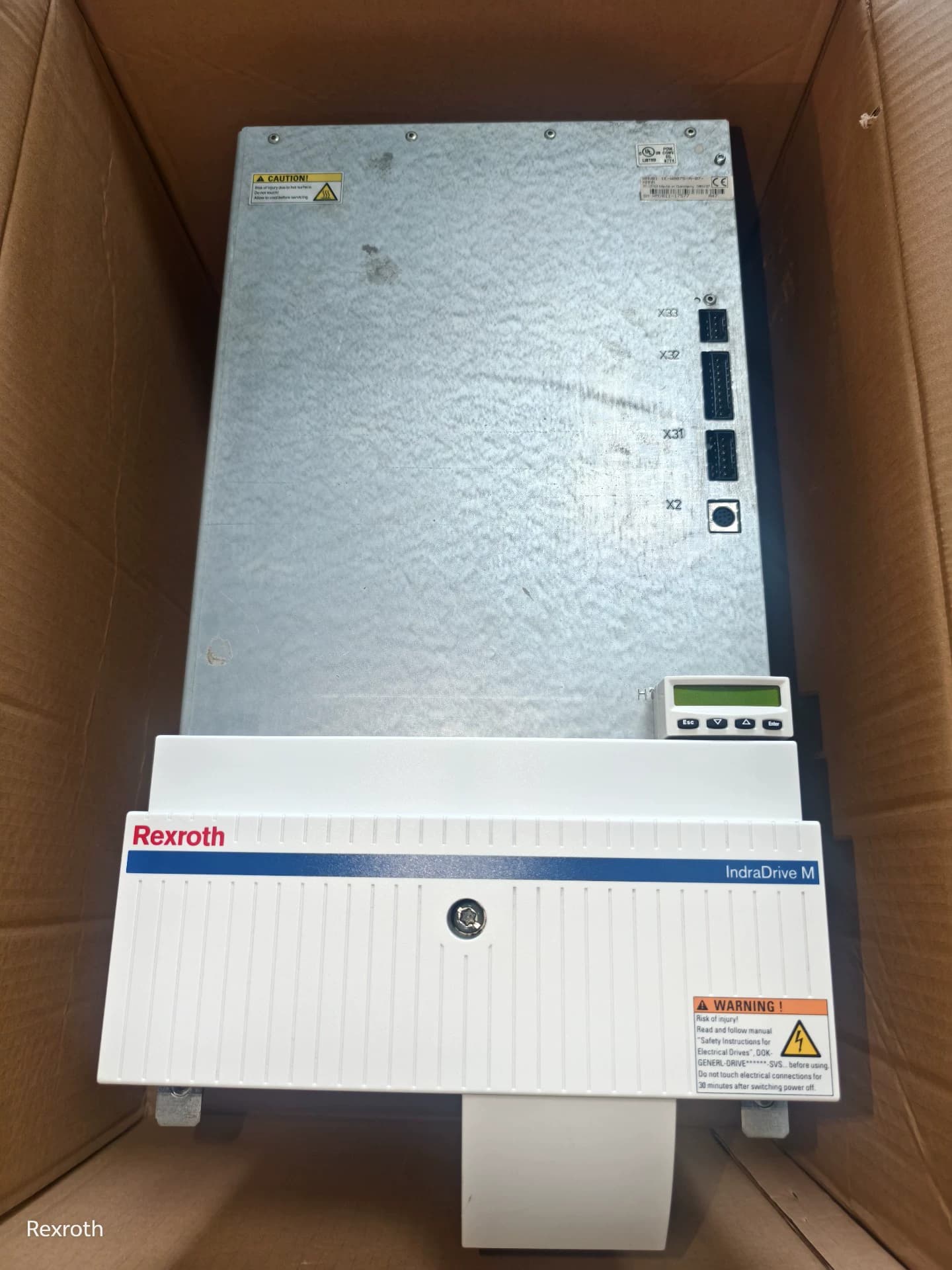 Helt ny original Bosch Rexroth servomotor HMV01.1E-W0075-A-07-NNNN Servomotor Snabb leverans