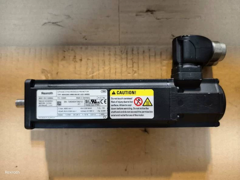 Helt ny original Bosch Rexroth servomotor MSK030C-0900-NN-M1-UG1-NNNN Servomotor Snabb leverans