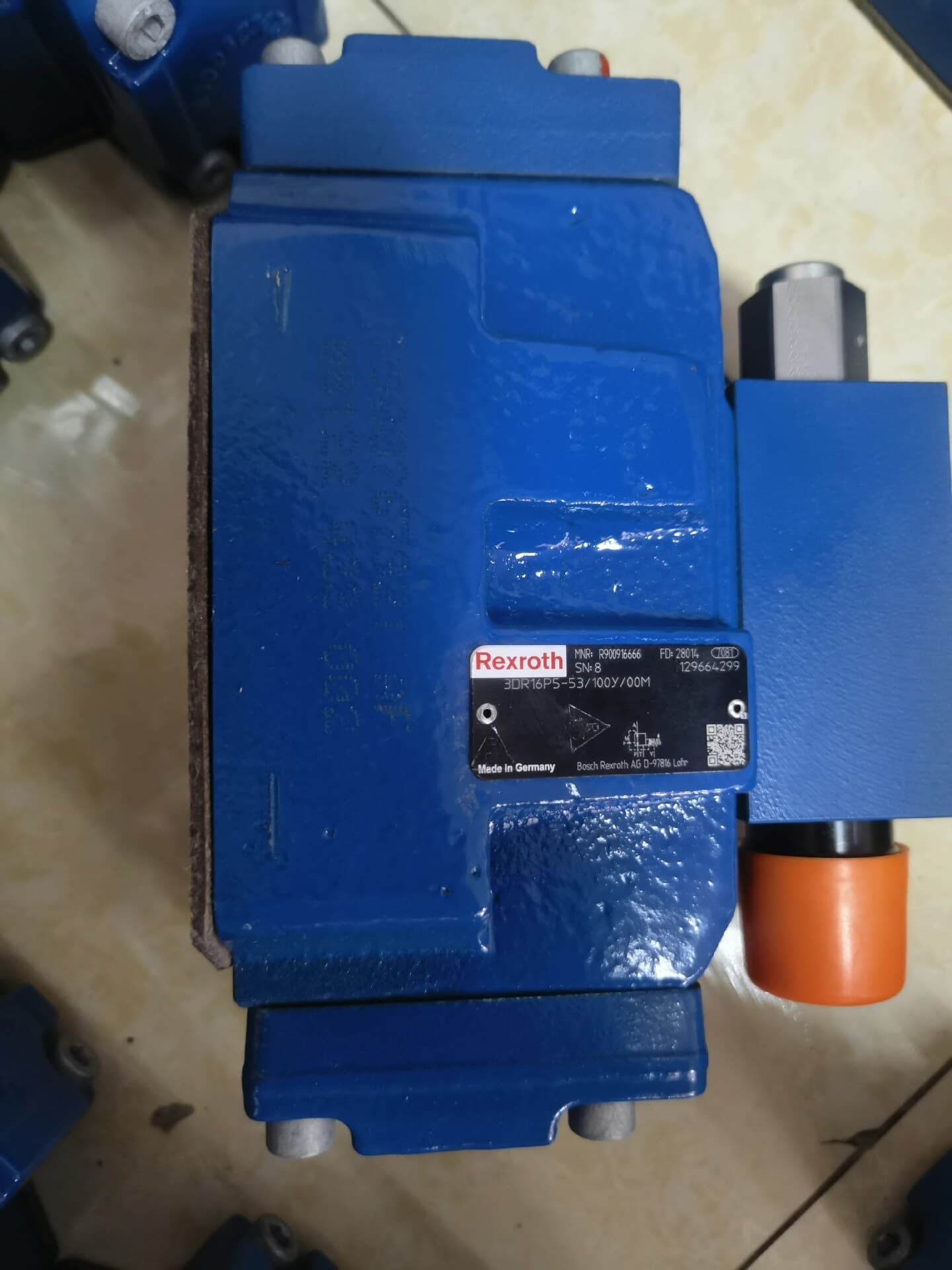 Helt ny original Bosch Rexroth servomotor Tryckreduceringsventil 3DR10P5-6X/200Y/00M servomotor Snabb leverans