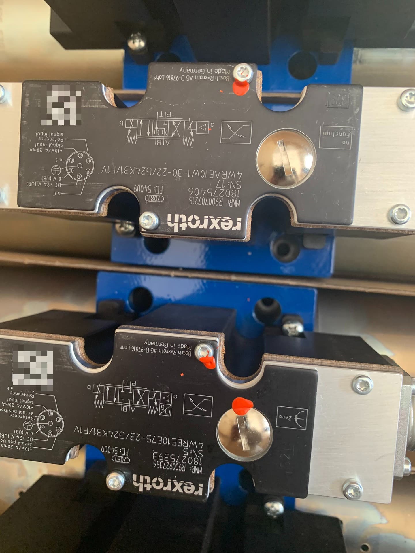 Helt ny original Bosch Rexroth servomotor Tryckreduceringsventil 4WRAE6W1-15-2X/G24K31/F1V Servomotor Snabb leverans