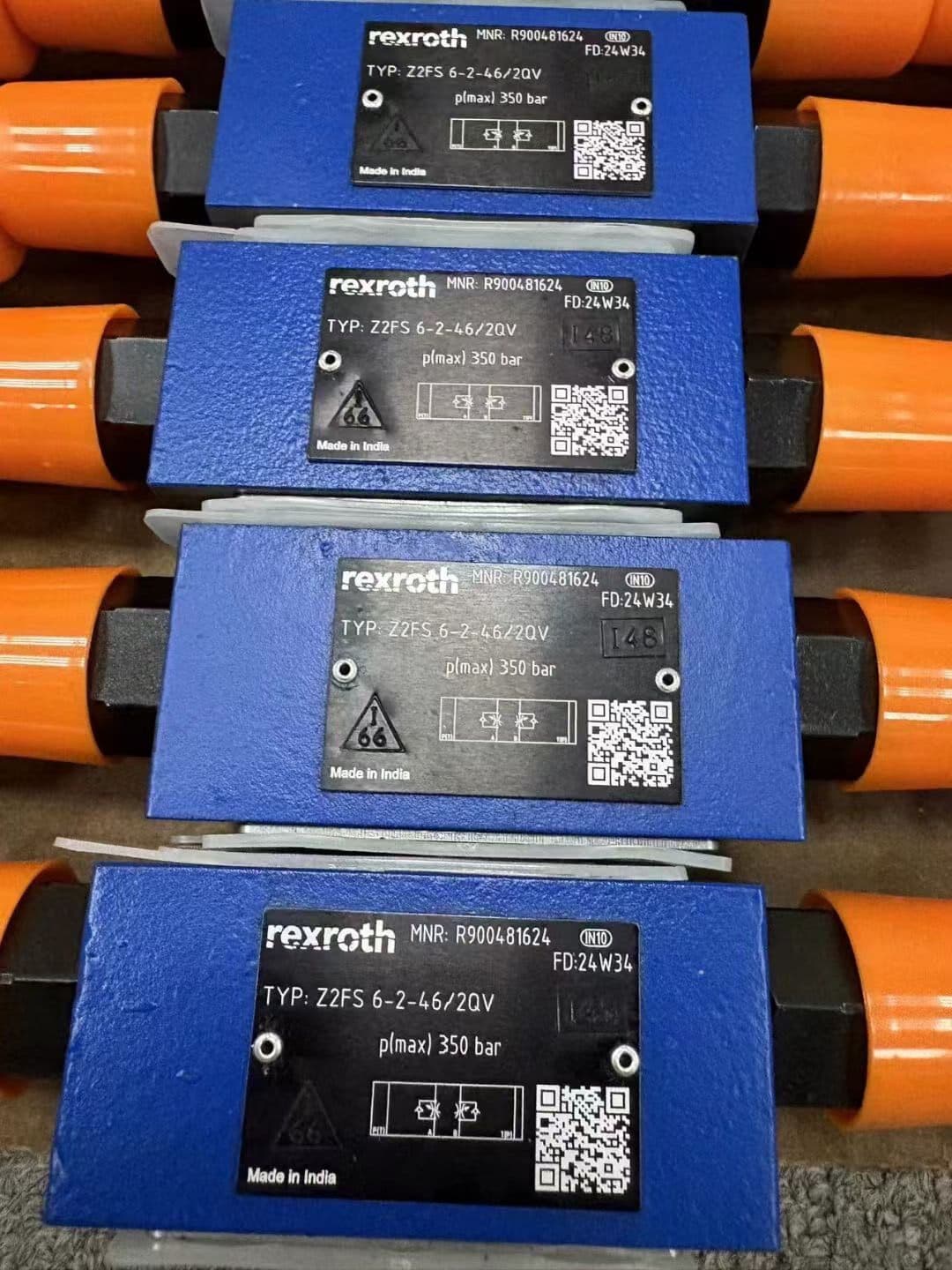 Helt ny original Bosch Rexroth servodrivning proportionell ventil 4WRZE16W9-150-7X/6EG24N9ETK31/F1D3M servomotor Snabb leverans