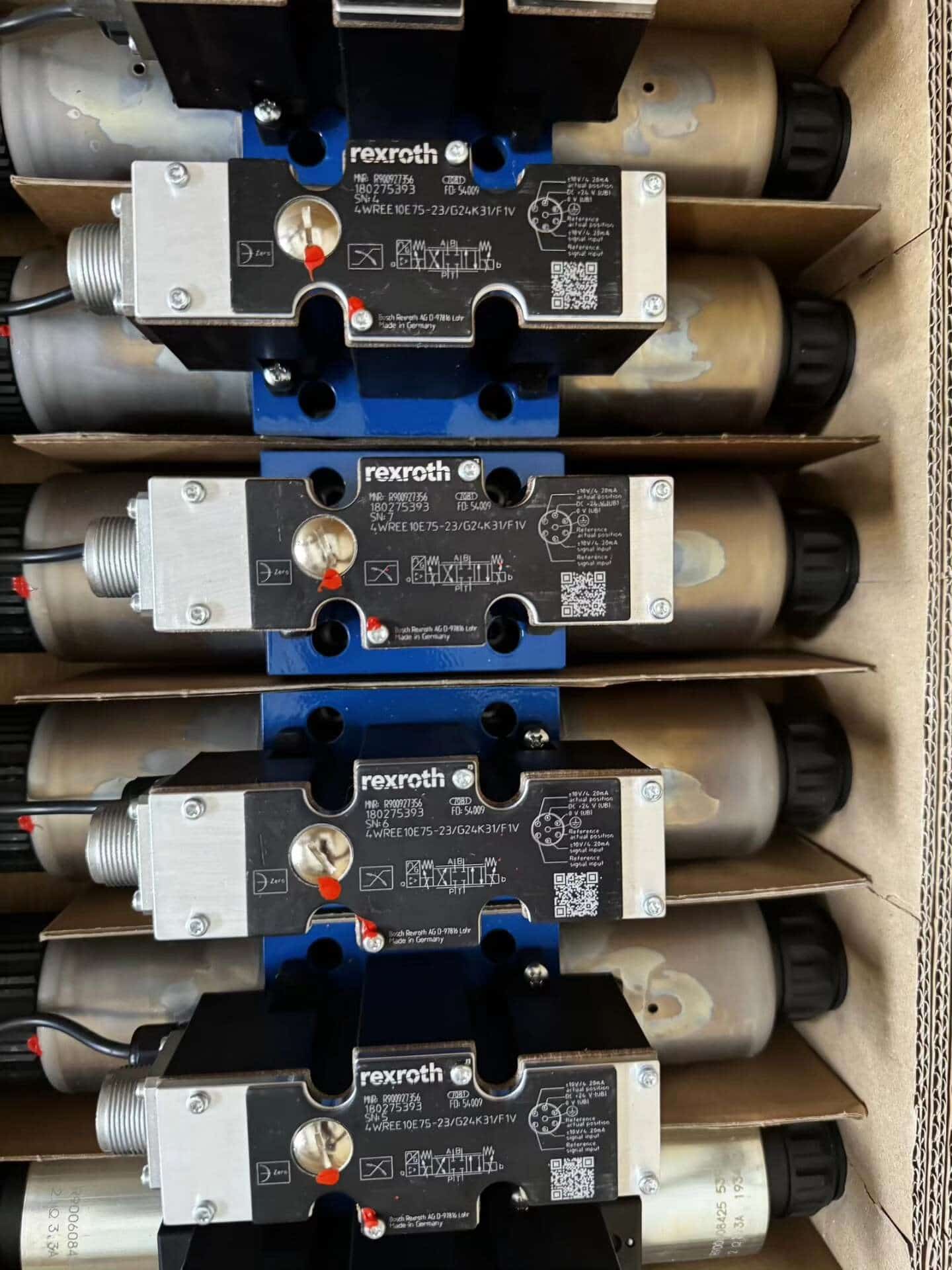 Helt ny original Bosch Rexroth servodrivning proportionell ventil DBEM10-7X/315YG24K4M servomotor Snabb leverans